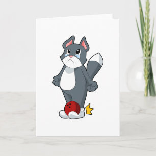 Cat Bowling Bowling ball Kaart