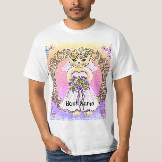 Cat Bride T-shirt (Voorkant)