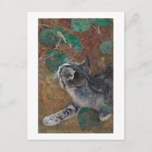 Cat, Bruno Liljefors Briefkaart