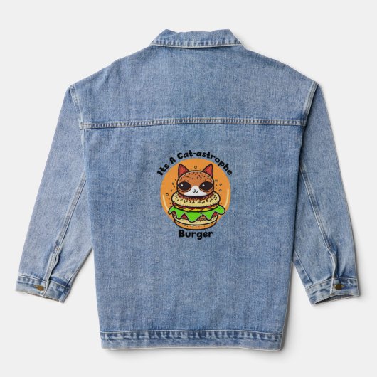 Cat Burger 1 Denim Jacket (Achterkant)