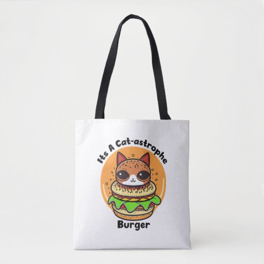 Cat Burger 1 Draagtas (Voorkant)