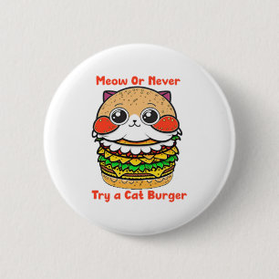 Cat Burger Ronde Button 5,7 Cm