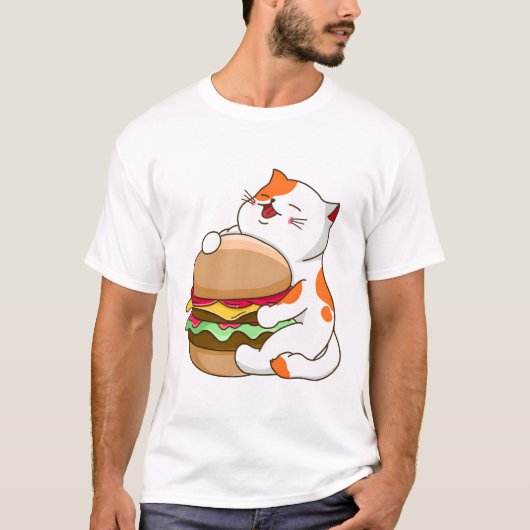 Cat Burger T-shirt (Voorkant)