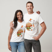 Cat Burger T-shirt (Unisex)