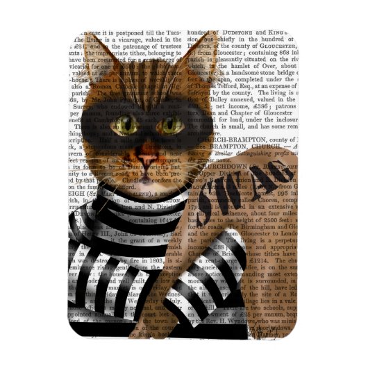 Cat Burglar Magneet (Verticaal)