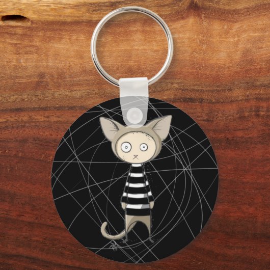 Cat Burglar Sleutelhanger (Voorkant)