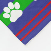 Cat Butt Christmas Groen Fleece Deken (Hoek)