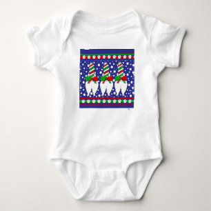 Cat Butt Christmas Groen Romper