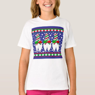 Cat Butt Christmas Groen T-shirt