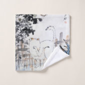 Cat & Butterfly, XuGu (Zhu Huairen) (Gant de toilette)