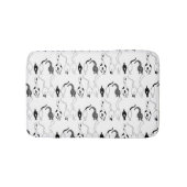 Cat Butts Pattern Badmat (Voorkant)
