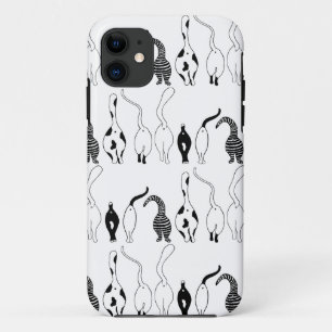 Cat Butts Pattern iPhone 11 Hoesje