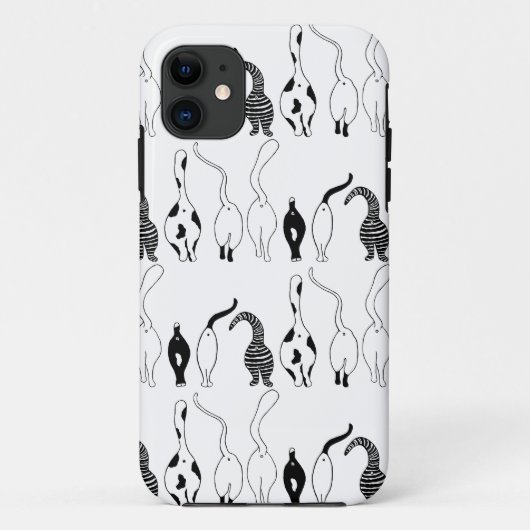 Cat Butts Pattern Case-Mate iPhone Case (Achterkant)