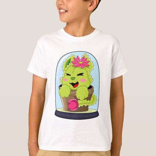 Cat Cactus T-shirt (Voorkant)