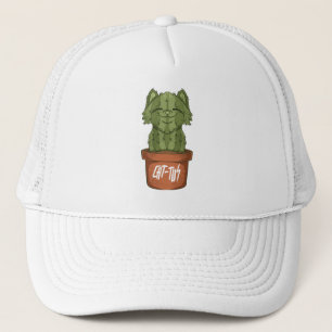 Cat Cactus Trucker Pet