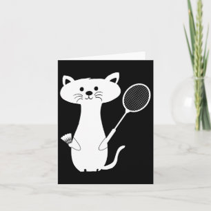 Cat Cat Badminton Shuttle Voor Mannen Vrouwen Kind Kaart