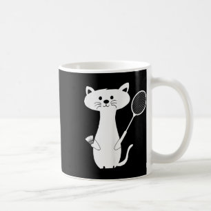 Cat Cat Badminton Shuttle Voor Mannen Vrouwen Kind Koffiemok