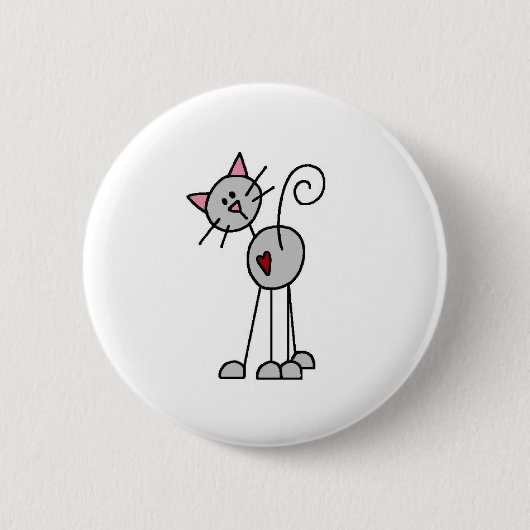 Cat Cat-Button Ronde Button 5,7 Cm (Voorkant)