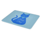 Cat Cat Cat Custom Gender onthulling Snijplank (Hoek)