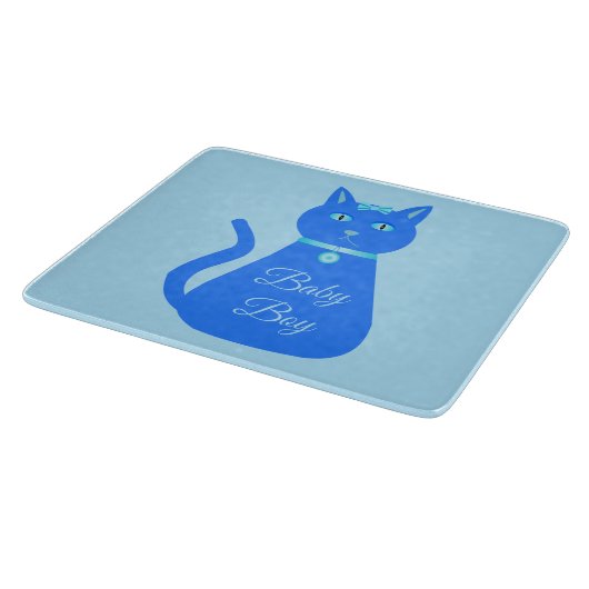 Cat Cat Cat Custom Gender onthulling Snijplank (Hoek)