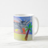 Cat Cat Coffee Mug (Devant droit)