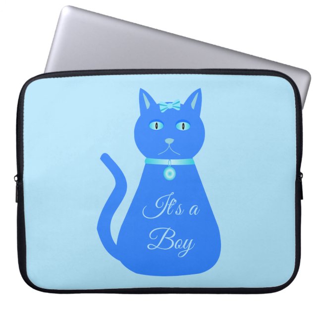 Cat Cat Custom Laptop Sleeve (Voorkant)