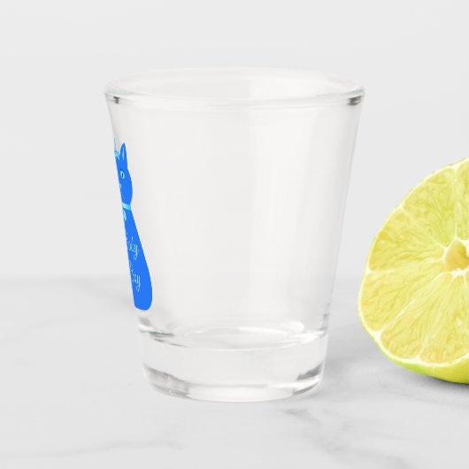 Cat Cat Custom Shot Glas (Rechts)