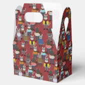 Cat Cat Pattern Bedankdoosjes (Geopend)