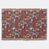 Cat Cat Pattern Deken (Voorkant)