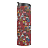 Cat Cat Pattern Thermosbeker (Geroteerd rechts)