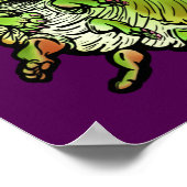 Cat Caterstone green Poster (Hoek)