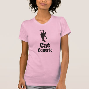 Cat Centric slinky cat vibe T-shirt