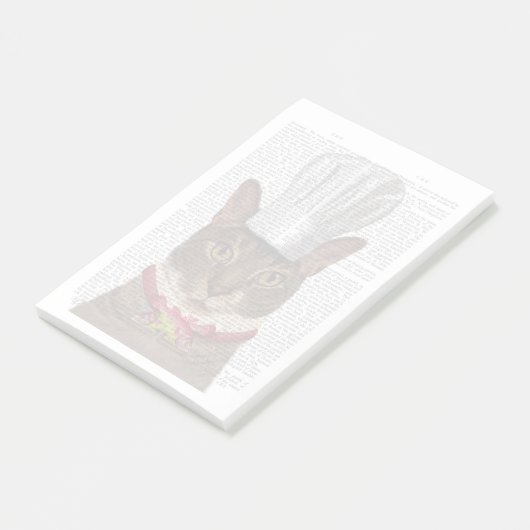 Cat Chef Post-it® Notes (Schuin)