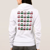 Cat Christmas - Adorable and Festive Feline Design Hoodie (Achterkant)