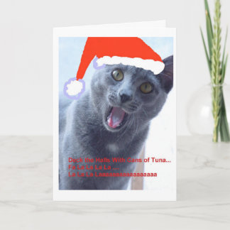 Cat Christmas Kaart 2