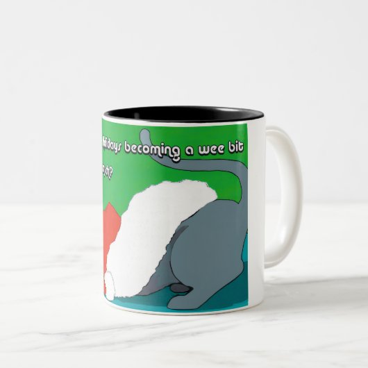 Cat  Christmas Mug (Devant droit)