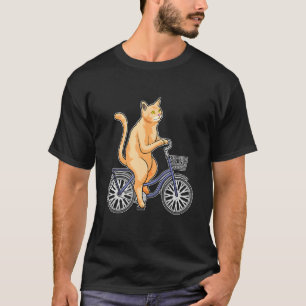 Cat Circus Bicycle T-shirt