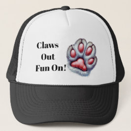 Cat Claw Hat – Cute & Fun Trucker Pet
