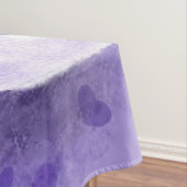 Cat Coeurs papillon mauve nappe (In Situ)