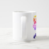 Cat/coffee Specialty Mug Extra Grote Beker (Achterkant)