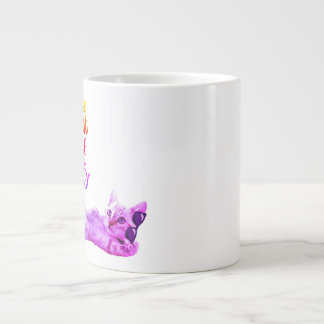 Cat/coffee Specialty Mug Extra Grote Beker