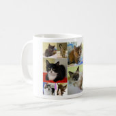 Cat Collage Mug (Devant gauche)