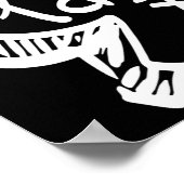 Cat Comma La Kamala Harris voor President 2024 Ele Poster (Hoek)