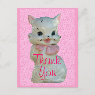  Cat Cookie Jar Briefkaart - pas aan