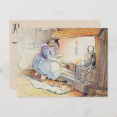 Cat Cooking door de Fire Recipe Kaart (Voorkant / Achterkant)