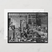  Cat Courtroom Briefkaart (Voorkant / Achterkant)