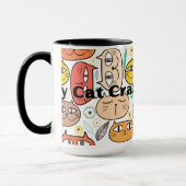 Cat Crazy Mug (Gauche)