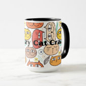 Cat Crazy Mug (Devant droit)