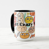 Cat Crazy Mug (Devant gauche)