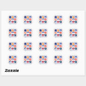 Cat Crazy Ronde Sticker (Vel)